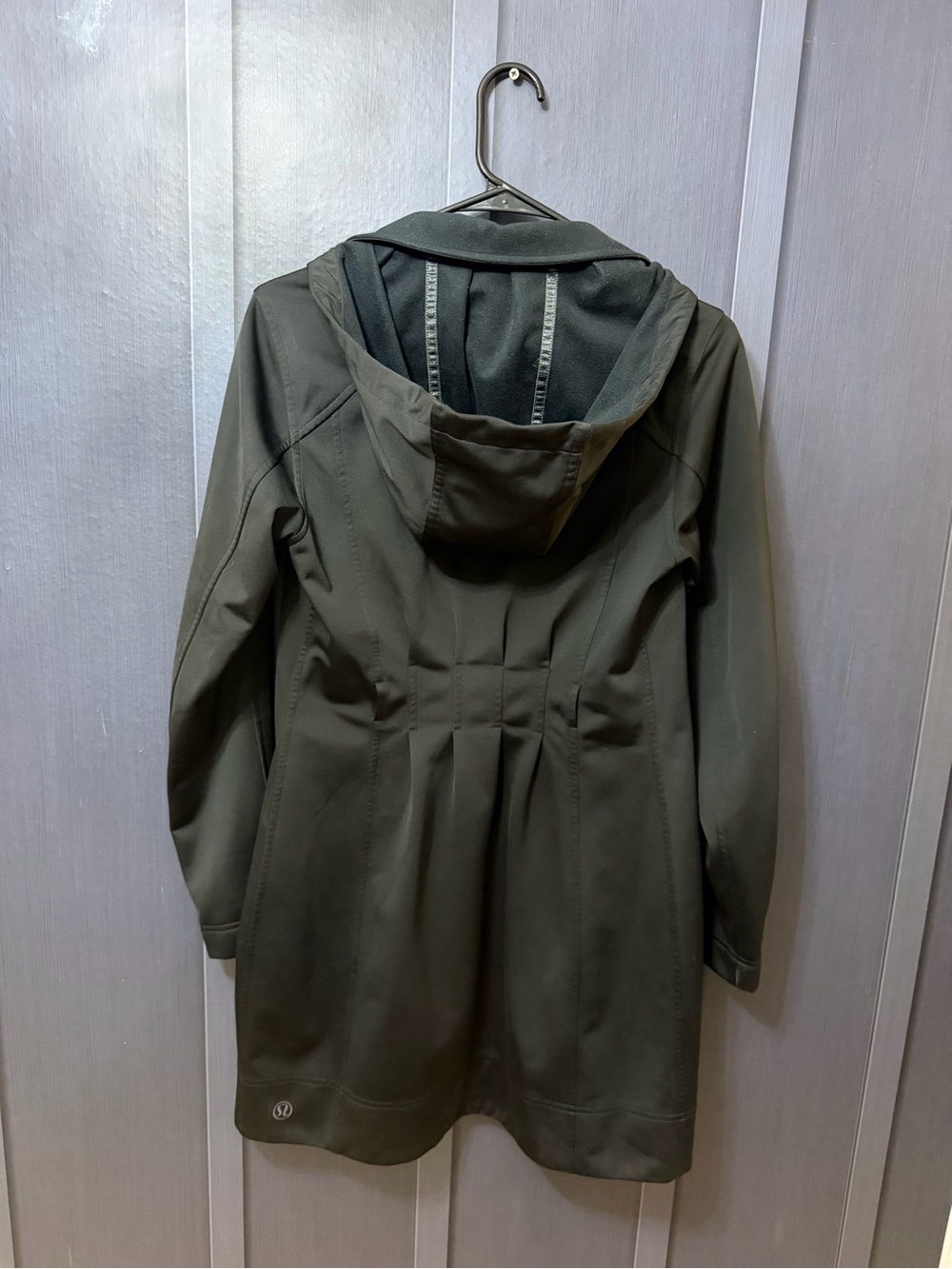 lululemon athletica Black Long Softshell dressy Jacket